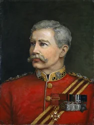 Oberst Hugh Shaw VC CB, Royal Irish Regiment, 1885