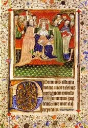 Kroningen af kong Edvard 3. den 1. februar 1327