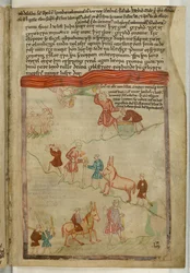 Bomuld Claudius B. IV f.38, Første Mosebog. En historie om en rejse fra 