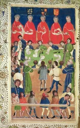 Court of Kings Bench, Westminster Hall, ca. 1460