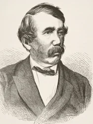 David Livingstone, fra »Englands nationale og hjemlige historie« af William Hickman Smith Aubrey (1858-1916), udgivet i London, ca. 1890