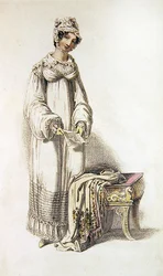 Dagskjole, modetallerken fra Ackermann