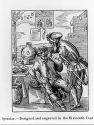 Dental Operator, illustration fra 
