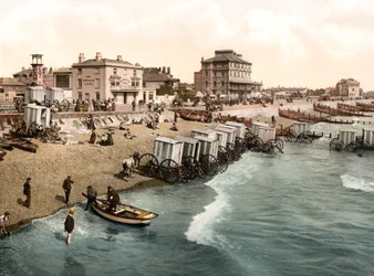 East Parade, Bognor (håndfarvet foto)