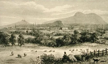 Edinburgh i c.1880, fra 
