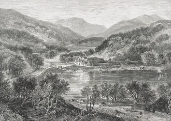 Flowerdale, Gairloch i ca. 1880, fra 