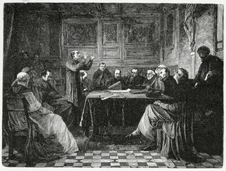 Dannelse af Jesuiterordenen i 1540, 1882