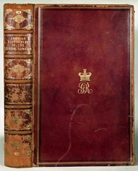 Forside af Johnsons Dictionary of the English Language (læder)