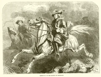 Georg II. ved Slaget ved Dettingen