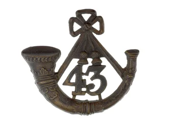 Glengarry badge, ca. 1873-81 (metal)