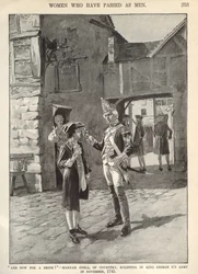 Hannah Snell, melder sig til King George II