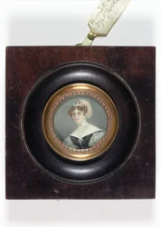 Henrietta Scott, Marchionesse af Titchfield, senere hertuginde af Portland (emalje)