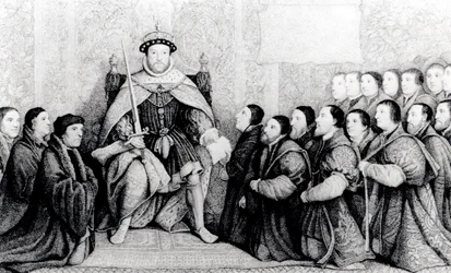 Henry VIII overdrager frisørkirurgernes charter