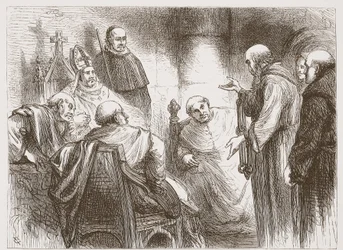 Illustration fra The History of Protestantism af James Aitken Wylie (1808-1890), pub. 1878