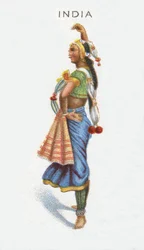 Indien, cigaretkort, 1915