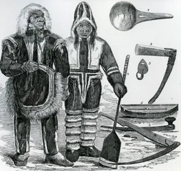 Inuit-par (gravering)