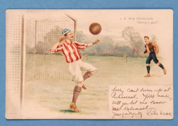 J.E. Doig (Sunderland) Redder et mål,