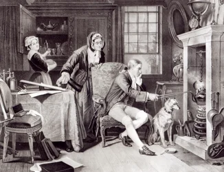 James Watt (1736-1819) Leger med Steam