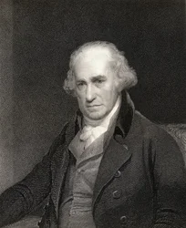 James Watt (1736-1819) fra Gallery of Portraits, udgivet i 1833