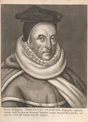 John Clenche, fra Historical Memorials of the English Laws af William Dugdale, London 1666