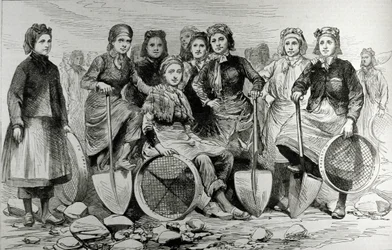 Lancashire Pit-Brow Women, fra 