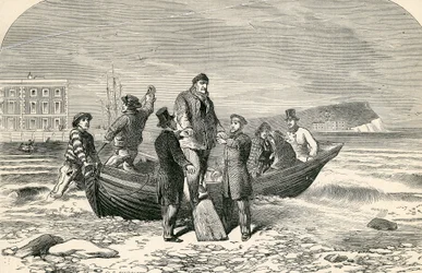 Louis Philippes landgang i England, 1800-tallet