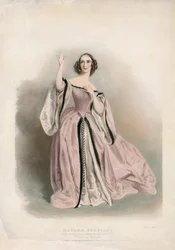 Madame Persiani i Lucia di Lammermoor