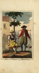 Mand og kvinde fra Hamborg, Tyskland