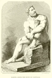 Marius, blandt ruinerne af Carthage