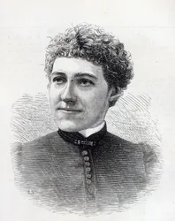 Frøken Charlotte Robinson, hjemmekunstdekoratør til Hendes Majestæt, 1887