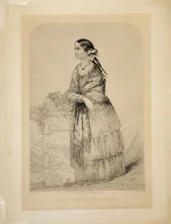 Miss Florence Nightingale: The Soldiers Friend af Elston, indgraveret af T.H. Ellis, pub. af Ellis, 51 Jewin Street, City of London, 1. maj 1856