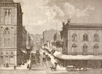Montgomery Street, San Francisco i 1880