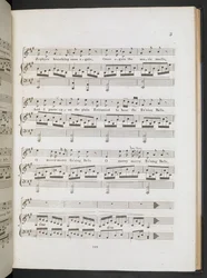 Musikpartitur til 