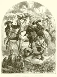 Narrow Escape of Marlborough i slaget ved Ramillies