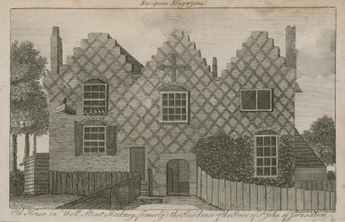 Old House i Well Street, Hackney, tidligere bolig for Prior of St John of Jerusalem