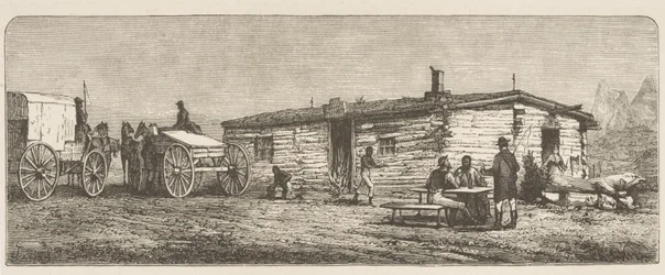 Den gamle poststation nær Denver