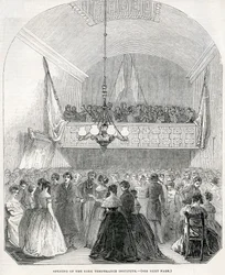 Åbning af Cork Temperance Institute, 1845