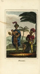 Peruanere eller inkafolk i Peru