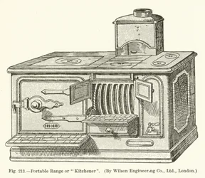 Portable Range eller Kitchener, af Wilson Engineering Company; London