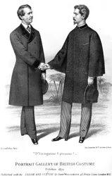 Portrait Gallery of British Costume, udgivet med Tailor and Cutter af John Williamson, 1872