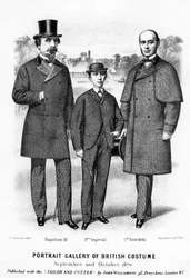 Portrait Gallery of British Costume, udgivet med Tailor and Cutter af John Williamson, 1870