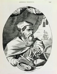 Portræt af Amerigo Vespucci (1454-1512) fra 