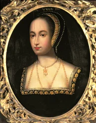 Portræt af Anne Boleyn (ca. 1507-36), 1533