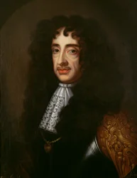 Portræt af Charles II (1630-85)