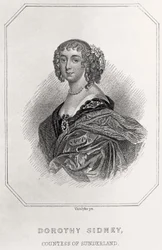 Portræt af Dorothy Sidney, grevinde af Sunderland, 1835