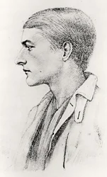 Portræt af Edward Fitzgerald