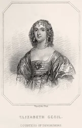 Portrait of Elizabeth Cecil, Countess of Devonshire, 1835dani