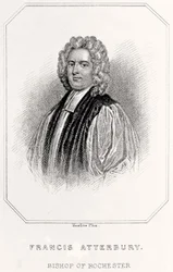 Portrait of Francis Atterbury, Bishop of Rochester, 1835dani