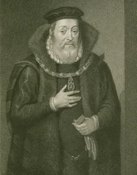 Portræt af James Hamilton (1517-1575), 2. jarl af Arran, fra "Lodge