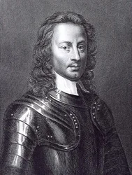 Portræt af John Hampden (1594-1643) (gravering)
